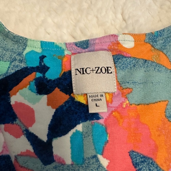 NIC+ZOE Colorful sheath dress with pockets - Picture 5 of 8